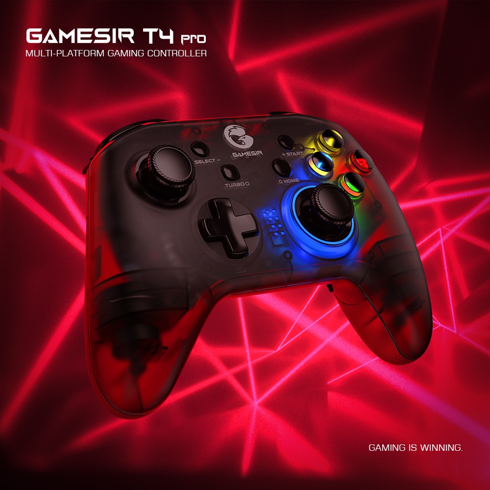 Controle de videogame gamesir t4 pro, controle para nintendo switch, iphone, android,...
