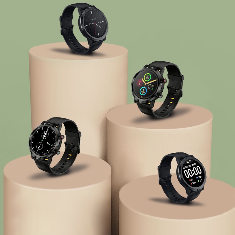 Youpin-smartwatch haylou rt ls05s, global, relógio inteligente, 12 modelos, fitness, ip68, à...
