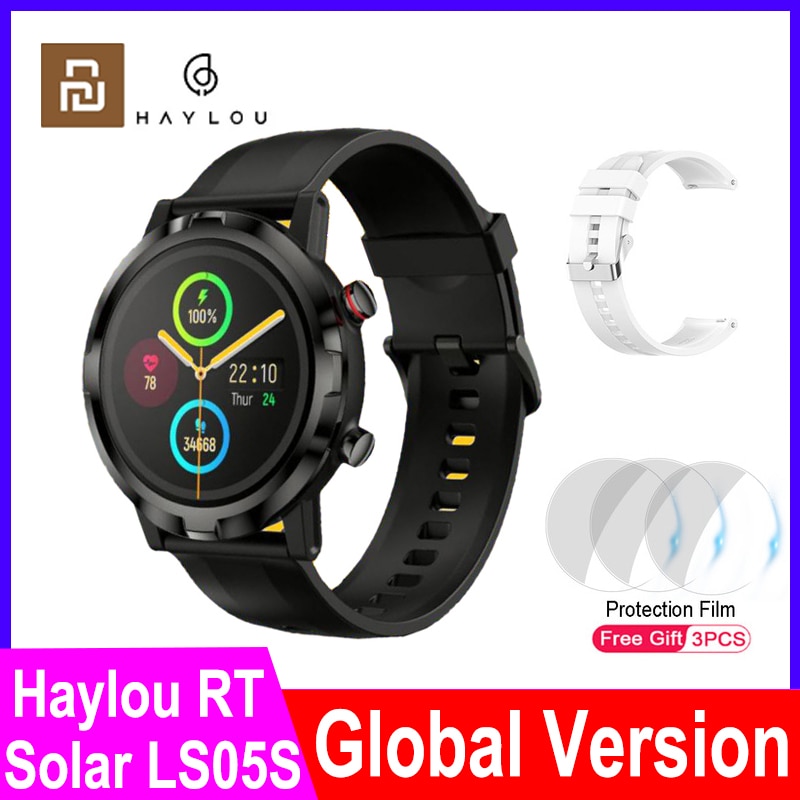 Youpin-smartwatch haylou rt ls05s, versão global, 2021 polegadas, bracelete esportivo, monitora frequência...