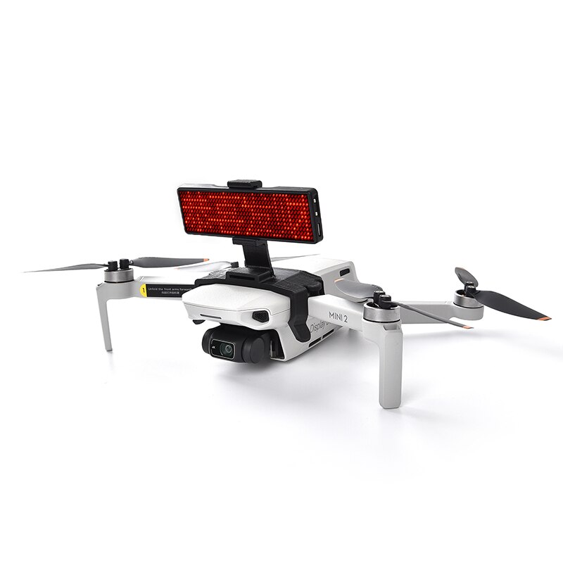 Drone party flight pode editar várias línguas padrão led telas de exibição...