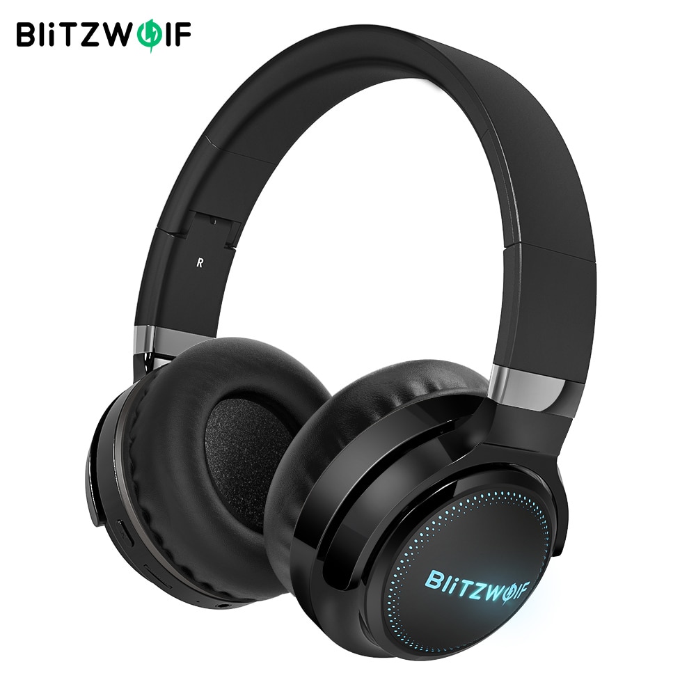 Blitzwolf-fone de ouvido sem fio para jogos, com bluetooth, estéreo, alta fidelidade,...