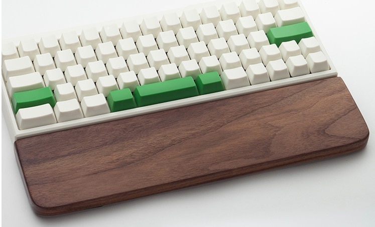Metoo-teclado mecânico de madeira, descanso para pulso, suporte para teclado manual, eua,...