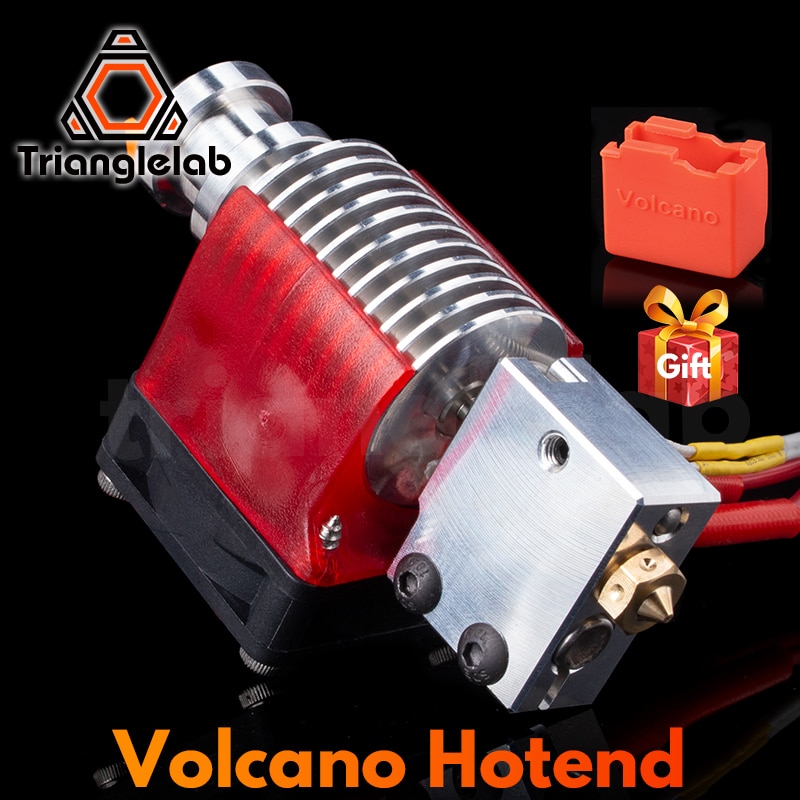 Trianglelab v6 vulcão hotend 12v/24v remoto bowen impressão j-cabeça hotend e ventilador...