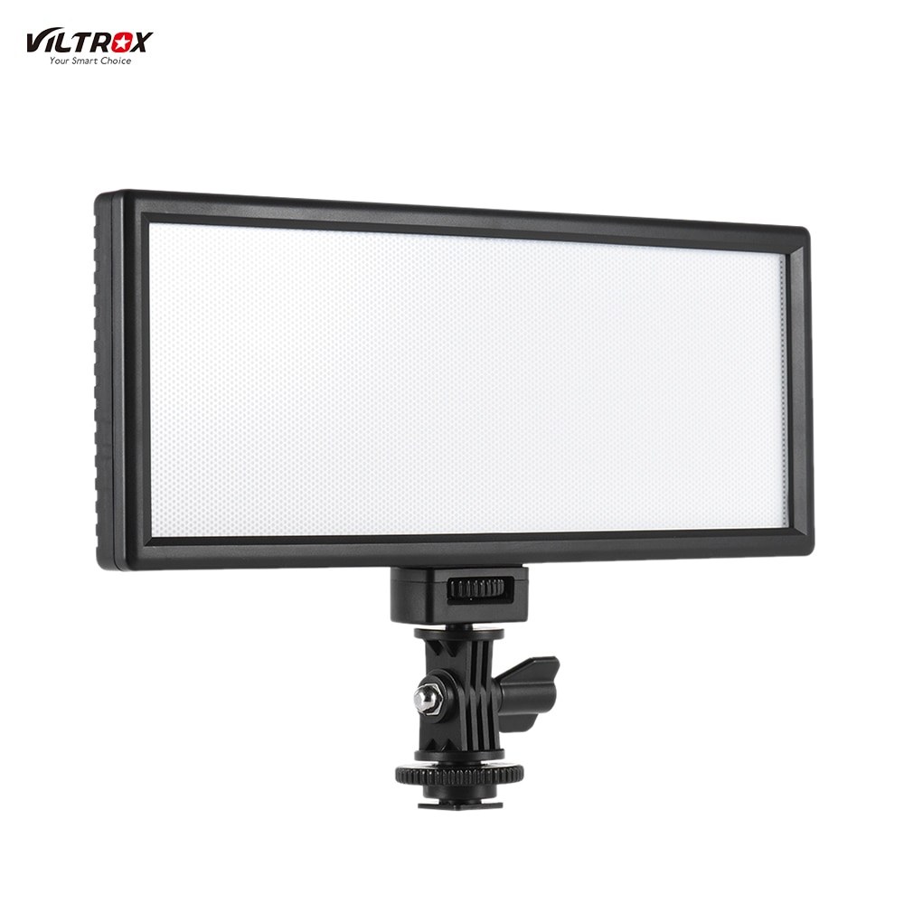 Viltrox l132t led luz de vídeo 3300k-5600k ultra-fino fotografia preenchimento luz bi-color...