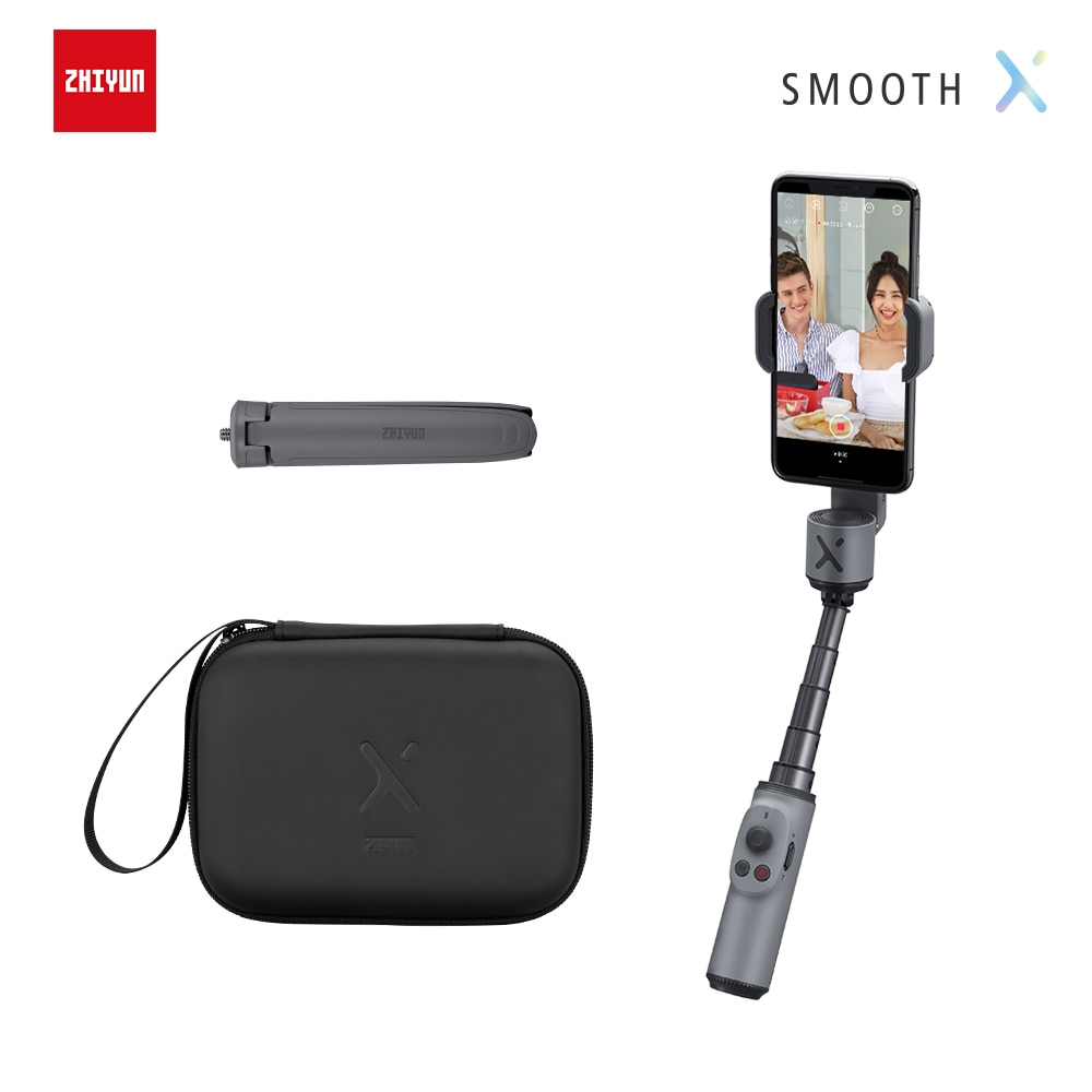 ZHIYUN SMOOTH X oficial liso cardan palo selfie vara telefone monopod handheld...