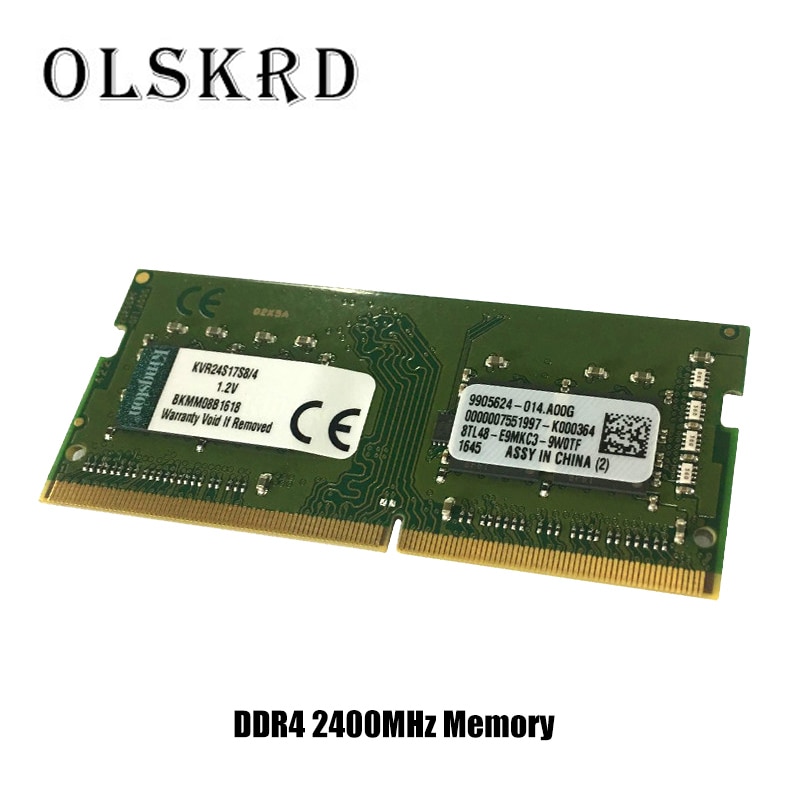 Kingston-memória ram ddr4, 16gb, 8gb, 4gb, 2400mhz, 2666mhz, 3200 v, 288pin, para...