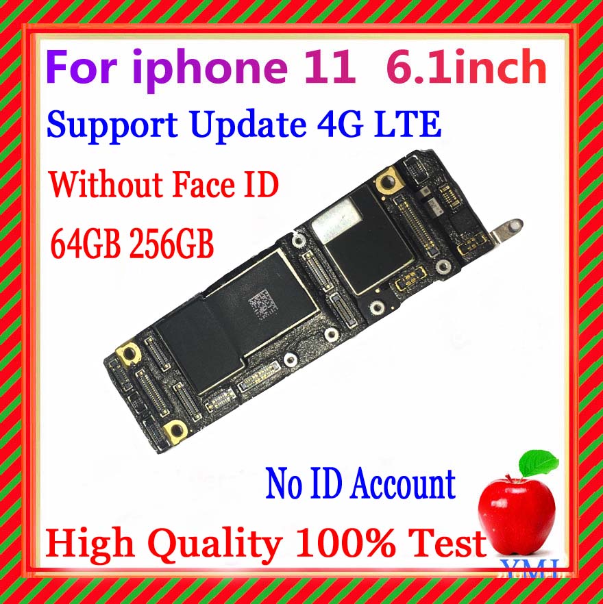 64gb para iphone 12/11 pro max placa-mãe com/sem rosto id chips completos...
