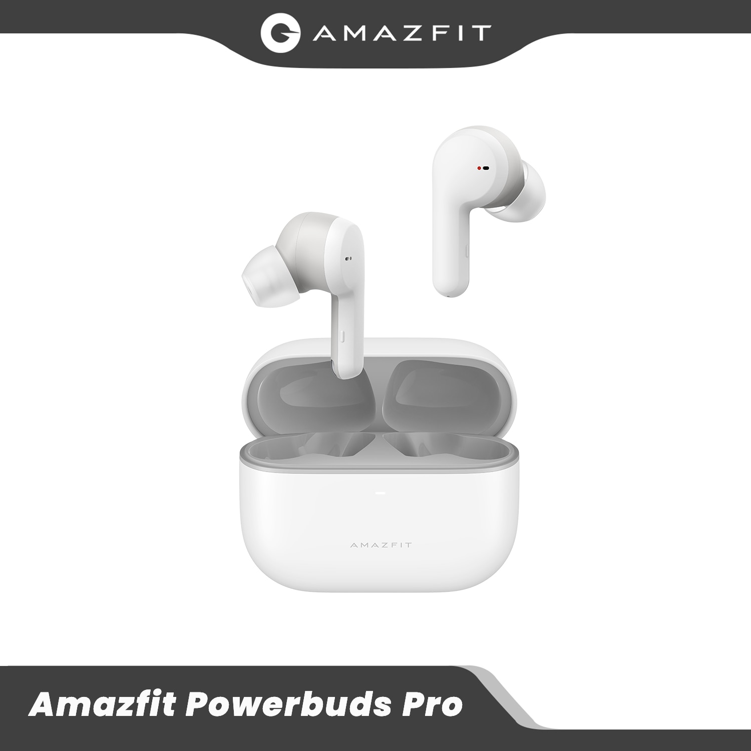 Amazfit original powerbuds pro monitoramento de freqüência cardíaca fone de ouvido de...
