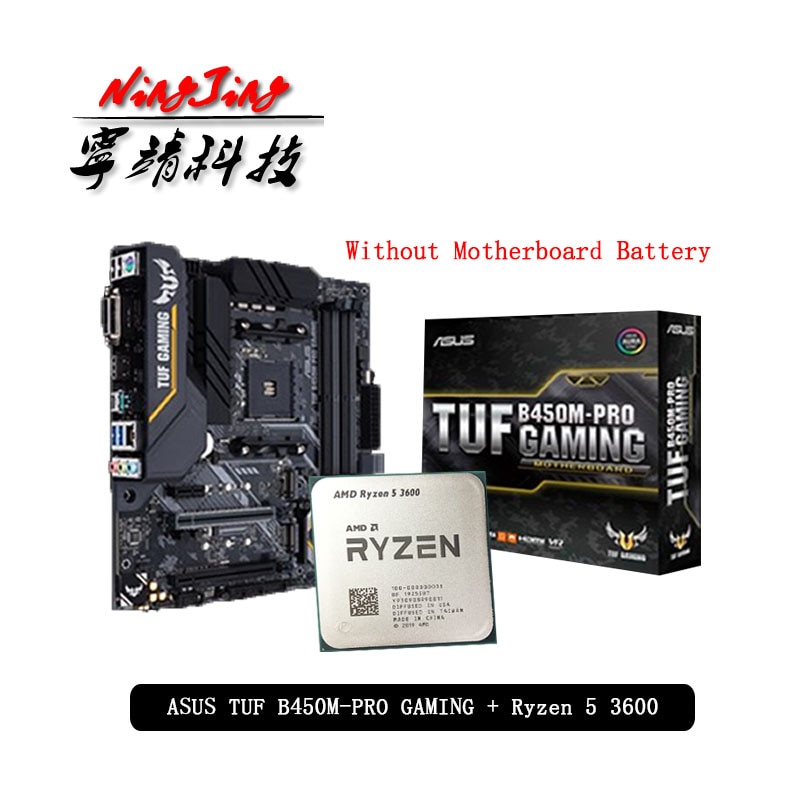 AMD Ryzen 5 3600 + Asus TUF B450M PRO GAMING