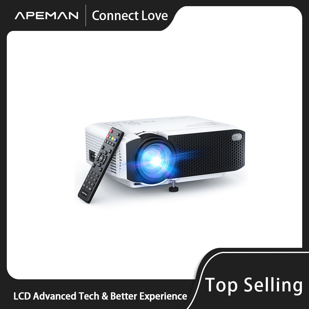 Apeman mini projetor portátil