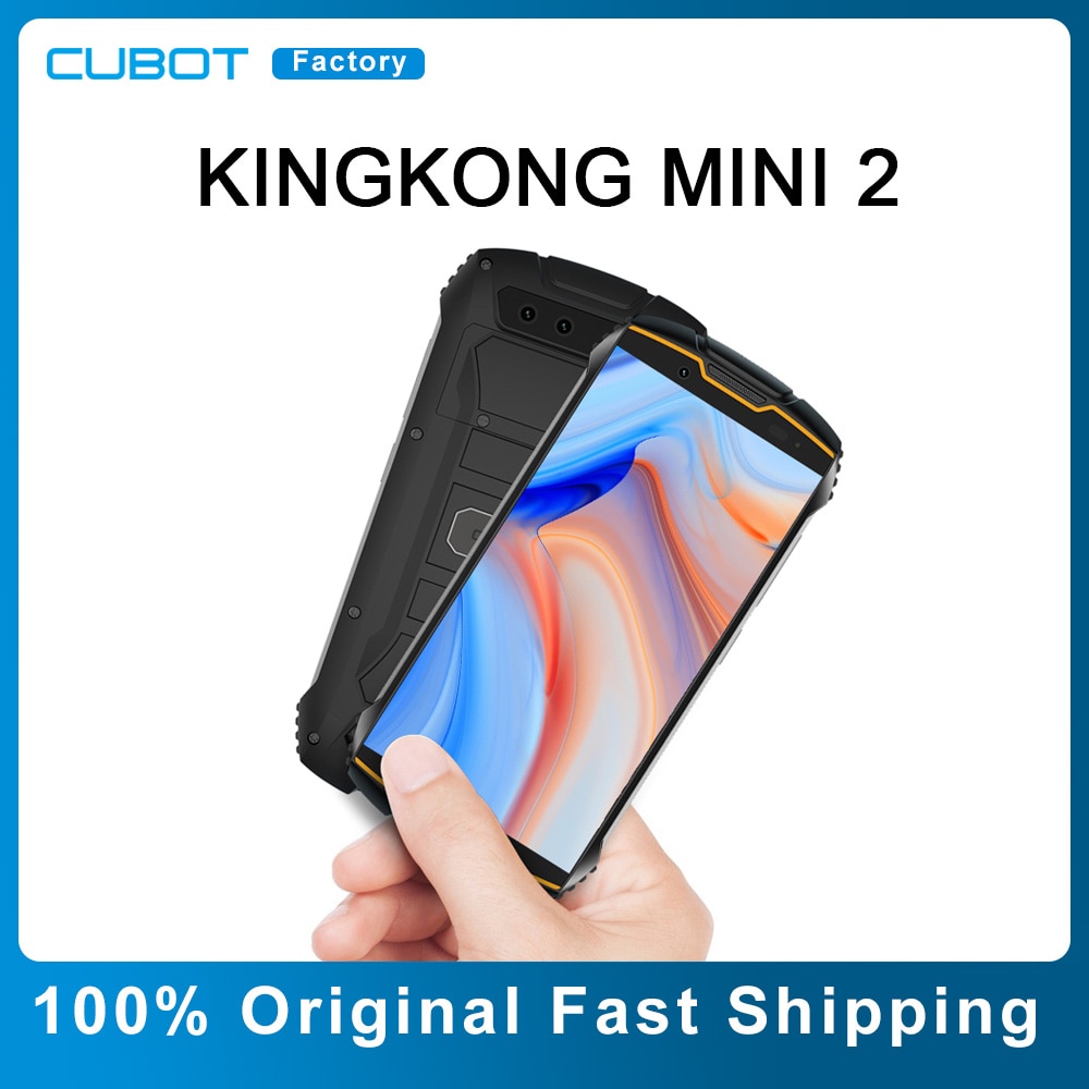 Cubot-smartphone kingkong mini 2, 4 polegadas, celular robusto, à prova d'água, android...