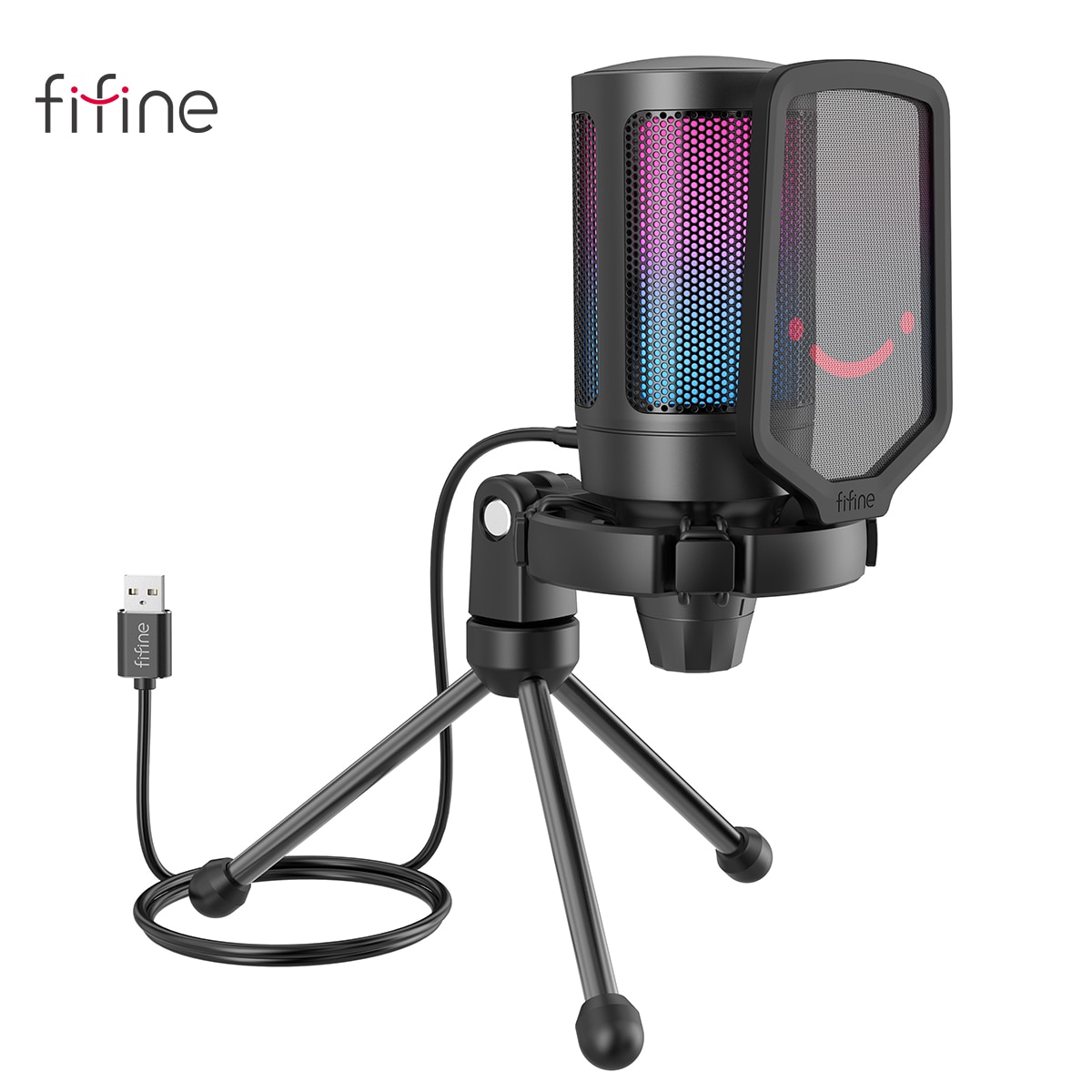 FIFINE USB Condenser Gaming Microphone