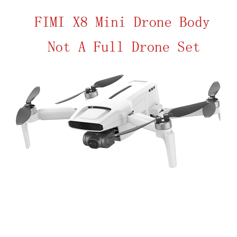 Fimi x8 mini câmera zangão fuselagem corpo principal rc helicóptero 8km fpv...