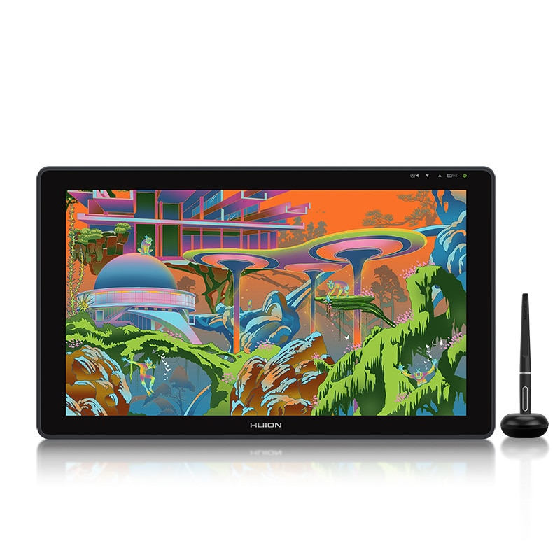 Huion-tablet kamvas 22, tablet gráfico, 120% polegadas, monitor antirreflexo, tela s, rgb,...