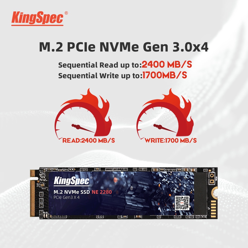 KingSpec M.2 SSD NVME 250GB