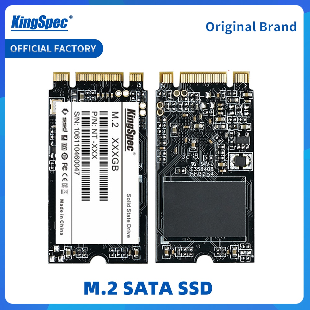 Kingspec m.2 ssd sata3 128gb 256gb 512 gb hdd 2242mm ngff ssd...