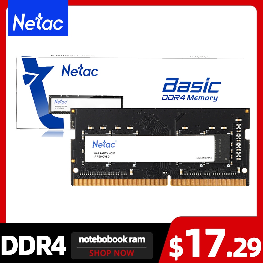 Netac DDR4 Memoria Ram Notebook DDR4 4GB GB DDR4 8 16gb Sodimm...