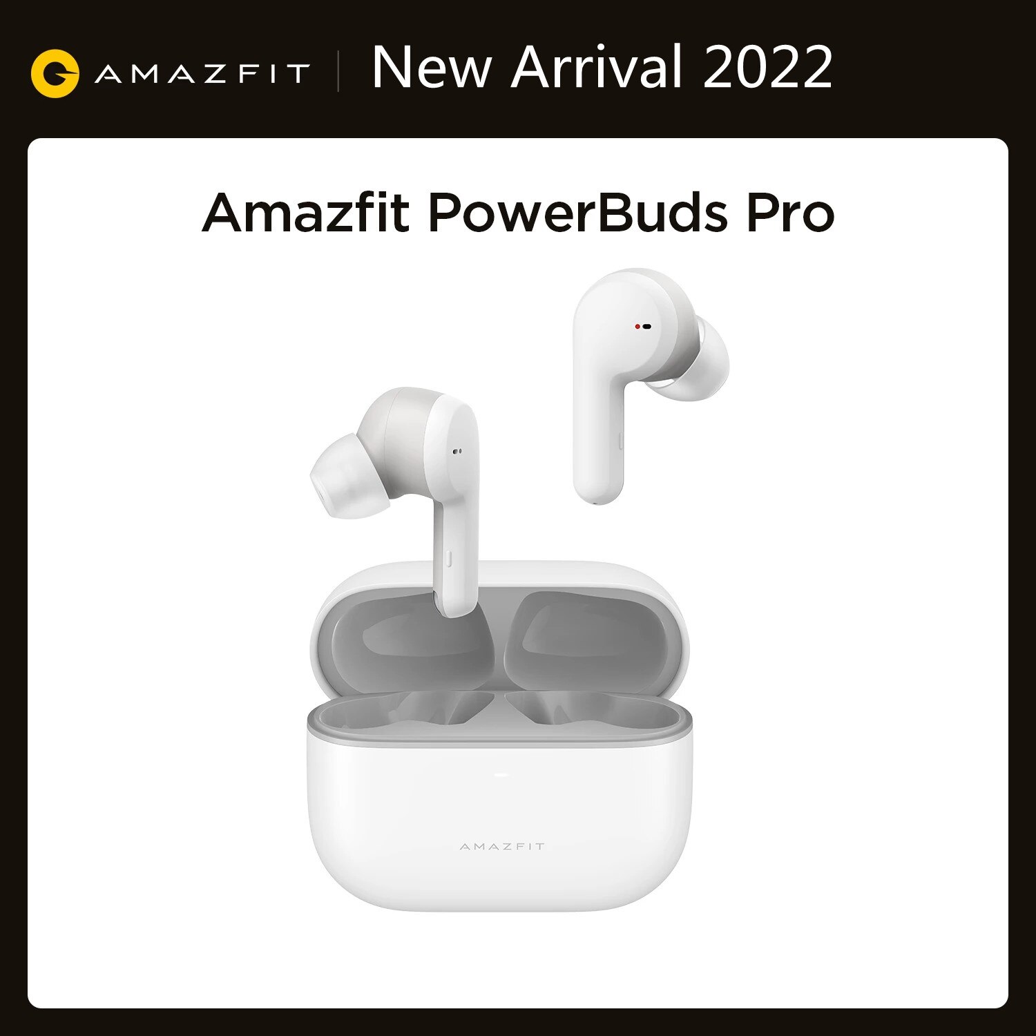 Novo 2022 arival amazfit powerbuds pro monitoramento de freqüência cardíaca redução de...