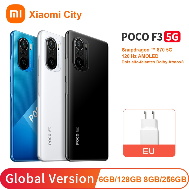 Poco F3 6gb 128gb/8gb 256gb 5g NFC Internet Smartphone Dual Speaker 6.67inch...