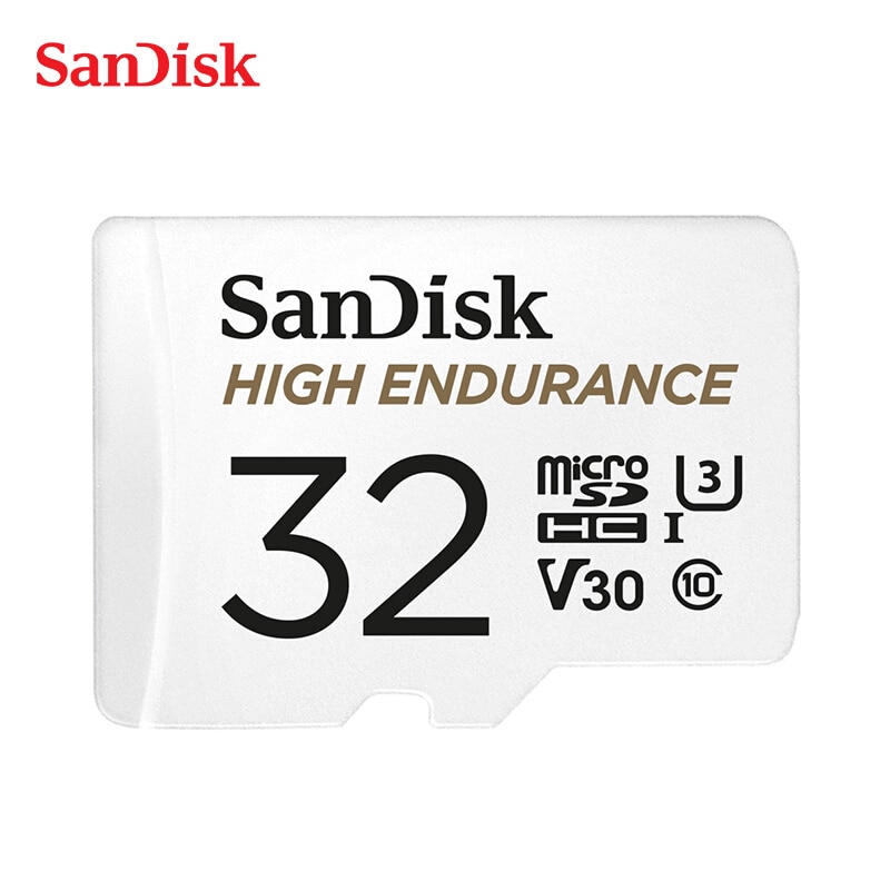 Sandisk-cartão de memória micro sd de alta resistência, c10, u3, 4k, 32gb,...
