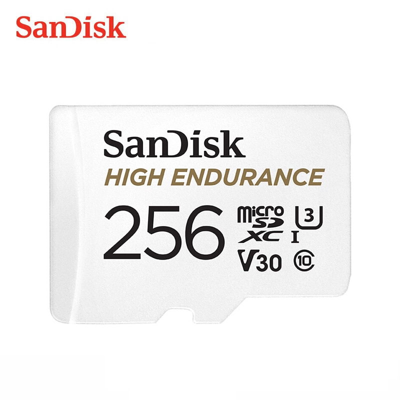 Sandisk-cartão de memória microsd de alta resistência, 32gb, 64gb, 28gb, 256gb, cartão...