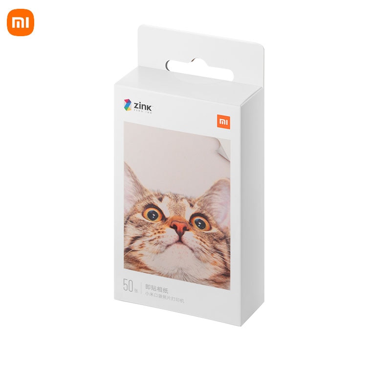 Xiaomi mijia zink bolso impressora de papel auto-adesivo mijia folhas de impressão...