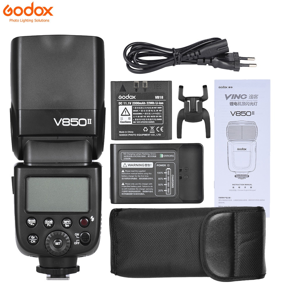 Godox V850II GN60 Built-in 2.4G Wireless