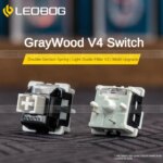 LEOBOG GrayWood V4 Switch 10 Unidades