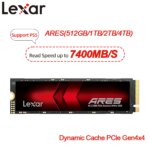 Lexar Ares M.2 SSD NVMe Gen4 7.400MB/s  1 TB