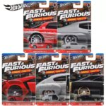 Pack Velozes e Furiosos Hot Wheels 1:64 (5 pçs)