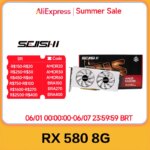 (Armazem Brasil)  SEJISHI AMD RX 580 8GB