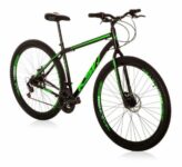 Bicicleta KSVJ Aro 29 Aço Carbono Freios A Disco 21V