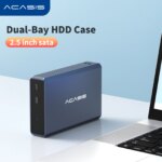 (Armazém Brasil) Acasis Dual-Bay HDD Case 3.5