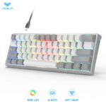 Teclado Mecânico Aula 60% RGB