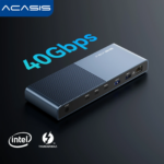 (Armazem Brasil)  Acasis Docking Station Thunderbolt 4