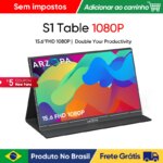 (Armazem Brasil)  Monitor Portátil Arzopa S1 1080P