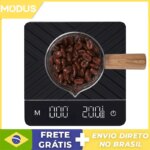 Balança de Café com Temporizador MODUS LCD de Alta Precisão 5kg/0.1g