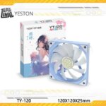 Kit 5 Fans Yeston Cherry YT-120 ARGB