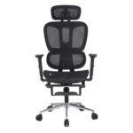 Cadeira Office XT-Office Presidente, Até 120kg, Reclinável, Nylon, Preto – XTO-011