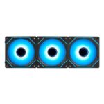 Kit de 3 Ventoinhas Rise Mode Magneto Pro 120mm ARGB Preto – RM-MAPRO-ARGB-B