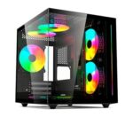 Gabinete Gamer C3Tech Gaming Aquarius MT-G810BK