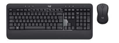 Combo Teclado e Mouse sem fio Logitech MK540 com Teclado com Apoio para as Mãos