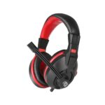 Headset Gamer EXODUS Multiplataforma P2/P3 Preto/Vermelho