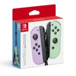 Joy-Con (L)/(R) Roxo pastel/Verde pastel
