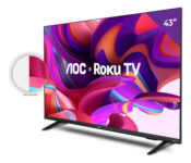 Smart Tv 43” Full Hd Com Roku Tv 43s5135/78g Aoc Bivolt