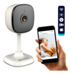 Câmera Wi-Fi Smart Visão Noturna 2MP Full HD Primebras MicroSD