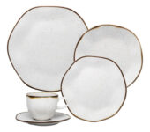 Aparelho de Jantar e Chá Ryo Maresia 20 Peças