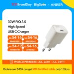 Carregador Anker Nano USB-C 30W