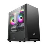 Gabinete Gamer Segotep Prime D Mid Tower ATX Lateral em Acrílico Preto
