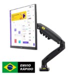(Armazem Brasil)  Suporte para Monitor Articulado Ajuste Altura F80